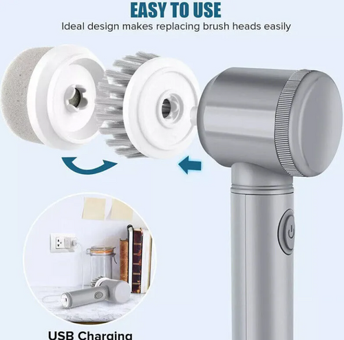 Electric Spin Scrubber — Clean Smarter, Not Harder